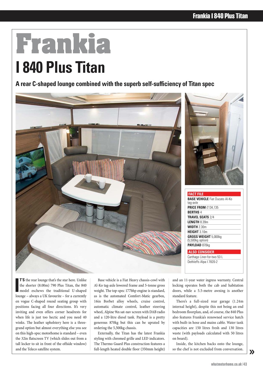 What Motorhome magazine Preview Pages