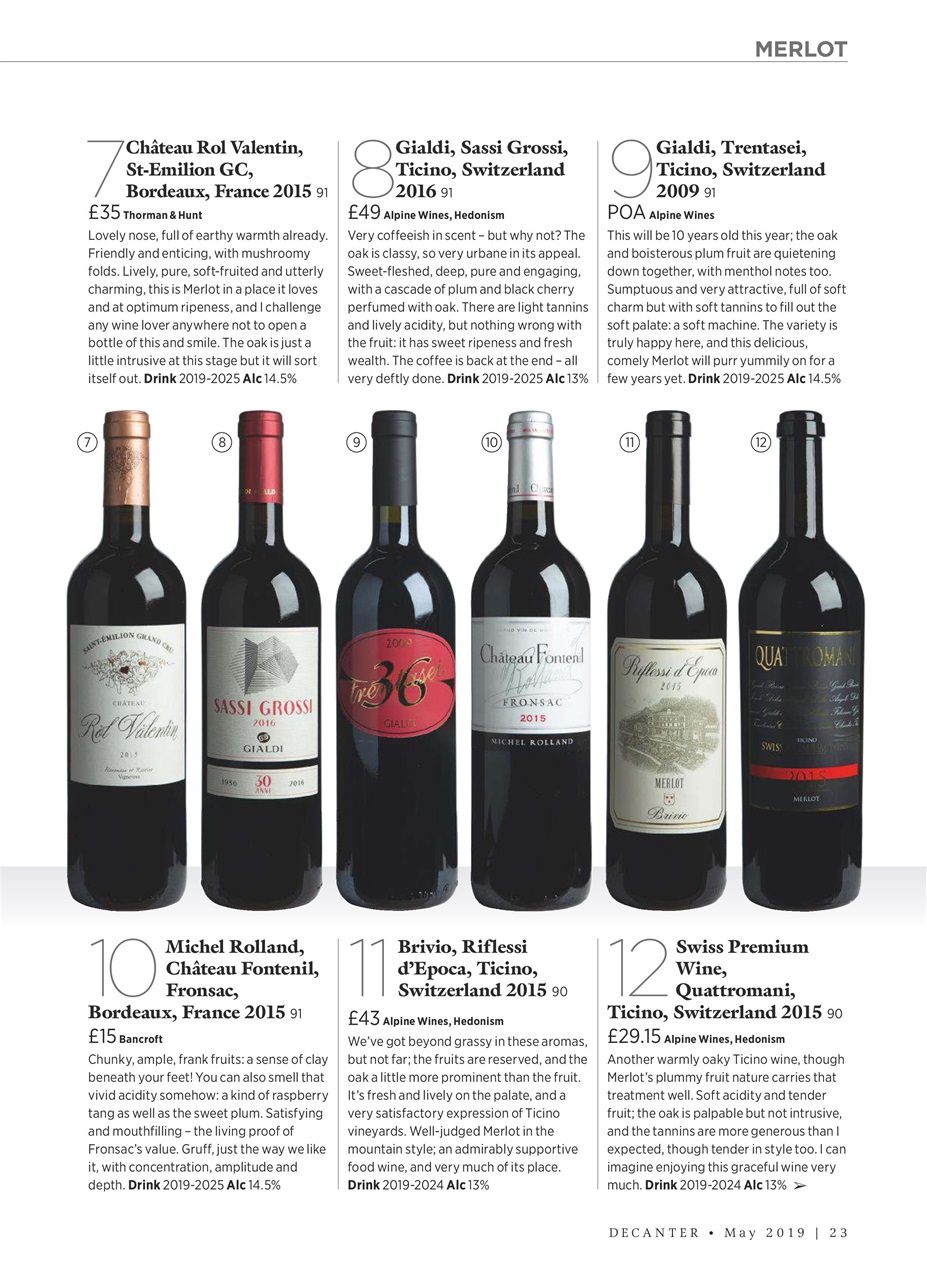 Decanter Preview Pages