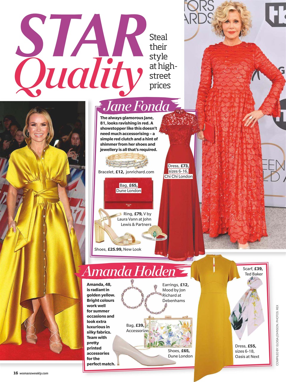 Woman's Weekly Preview Pages