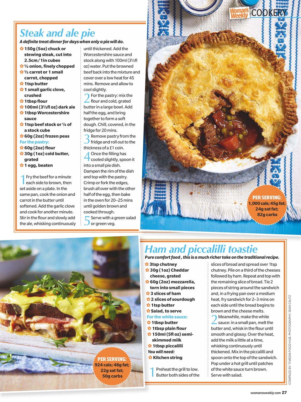 Woman's Weekly Preview Pages