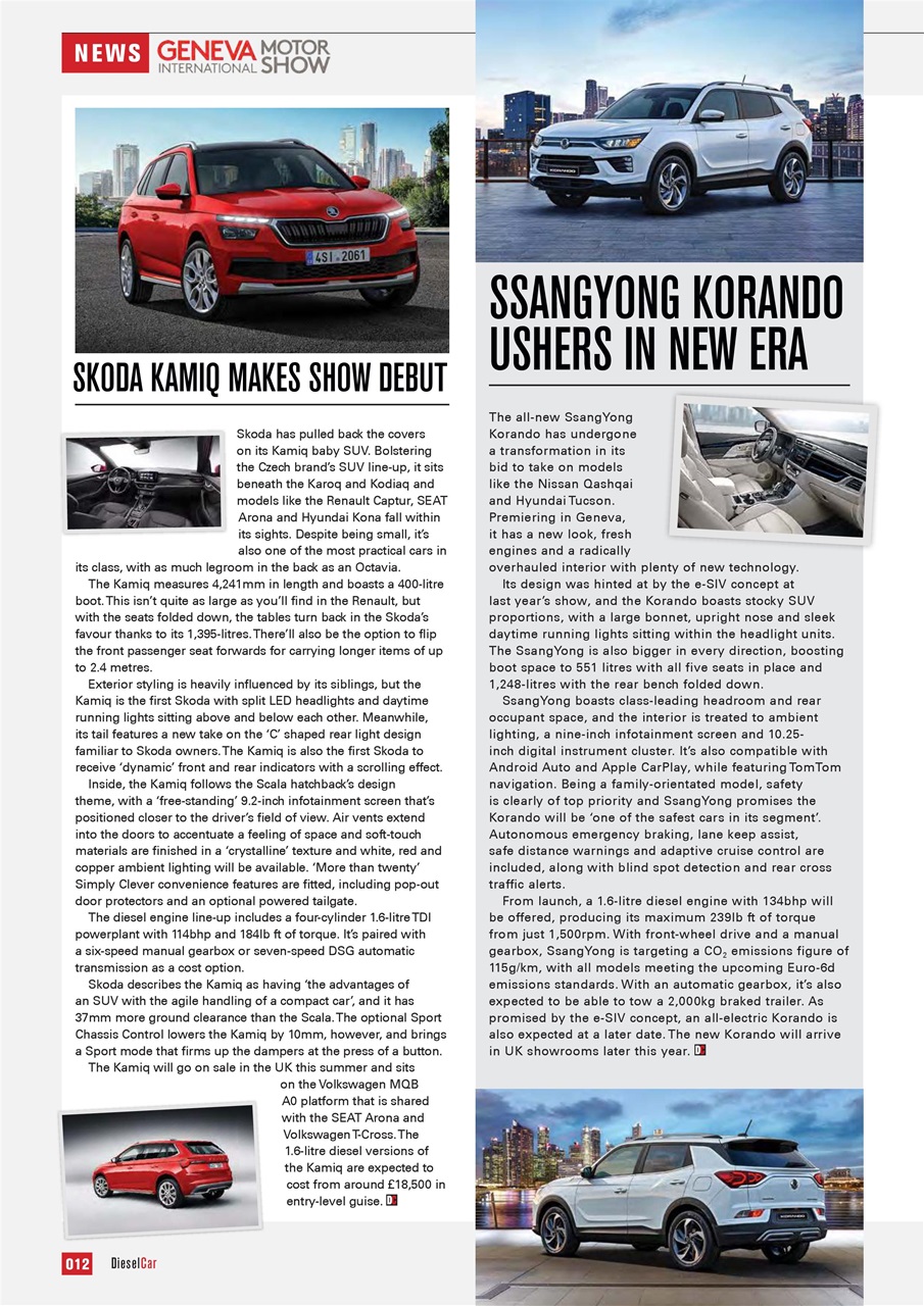 Diesel&EcoCar Magazine Preview Pages