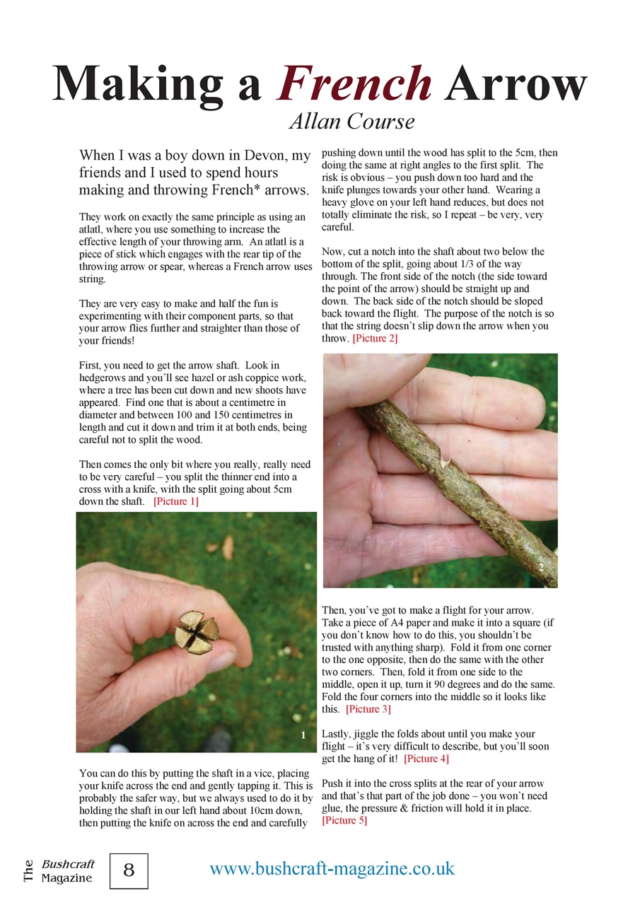 Bushcraft Magazine Preview Pages