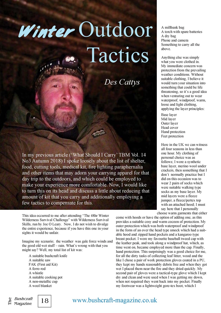 Bushcraft Magazine Preview Pages