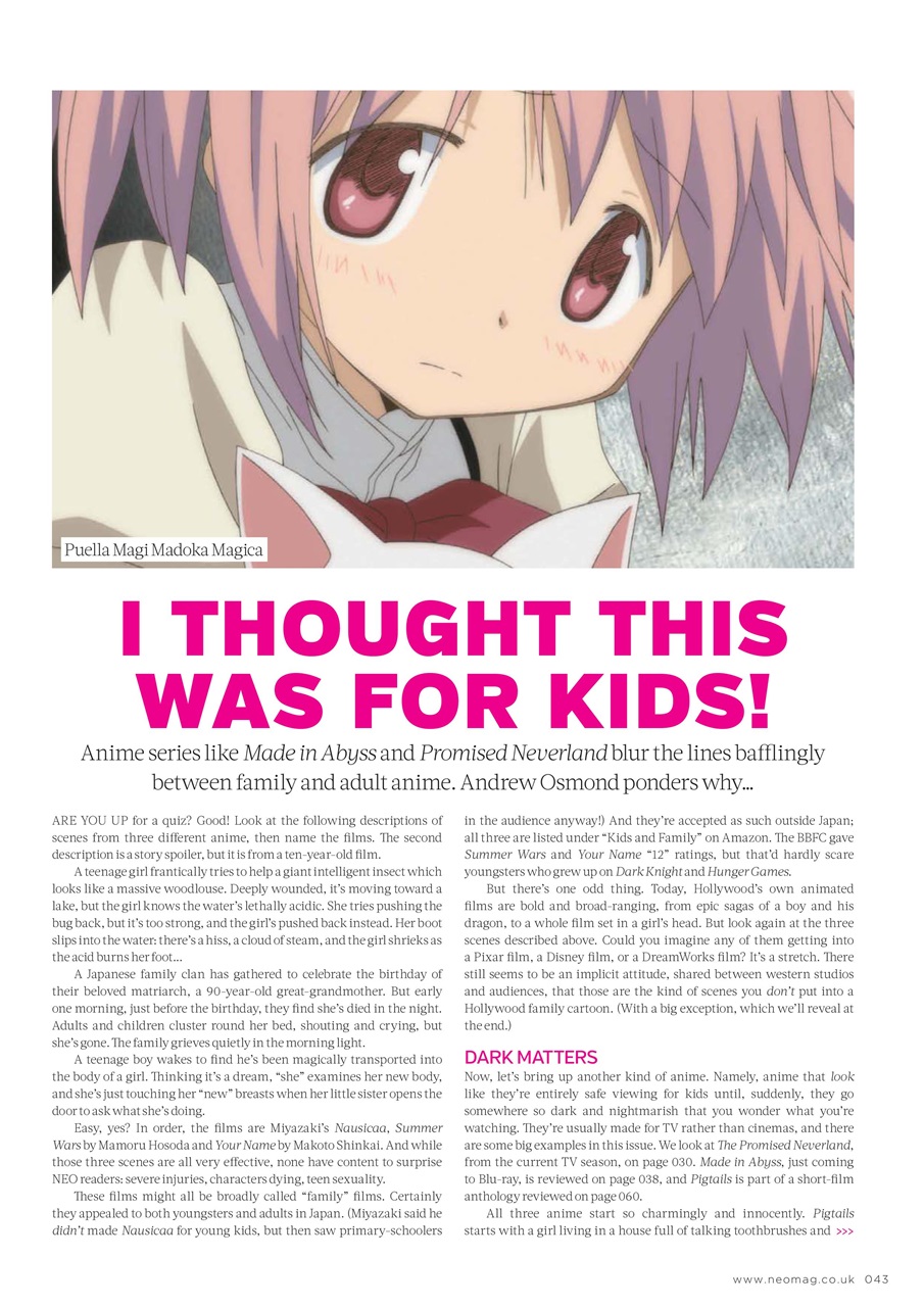 NEO Magazine Preview Pages