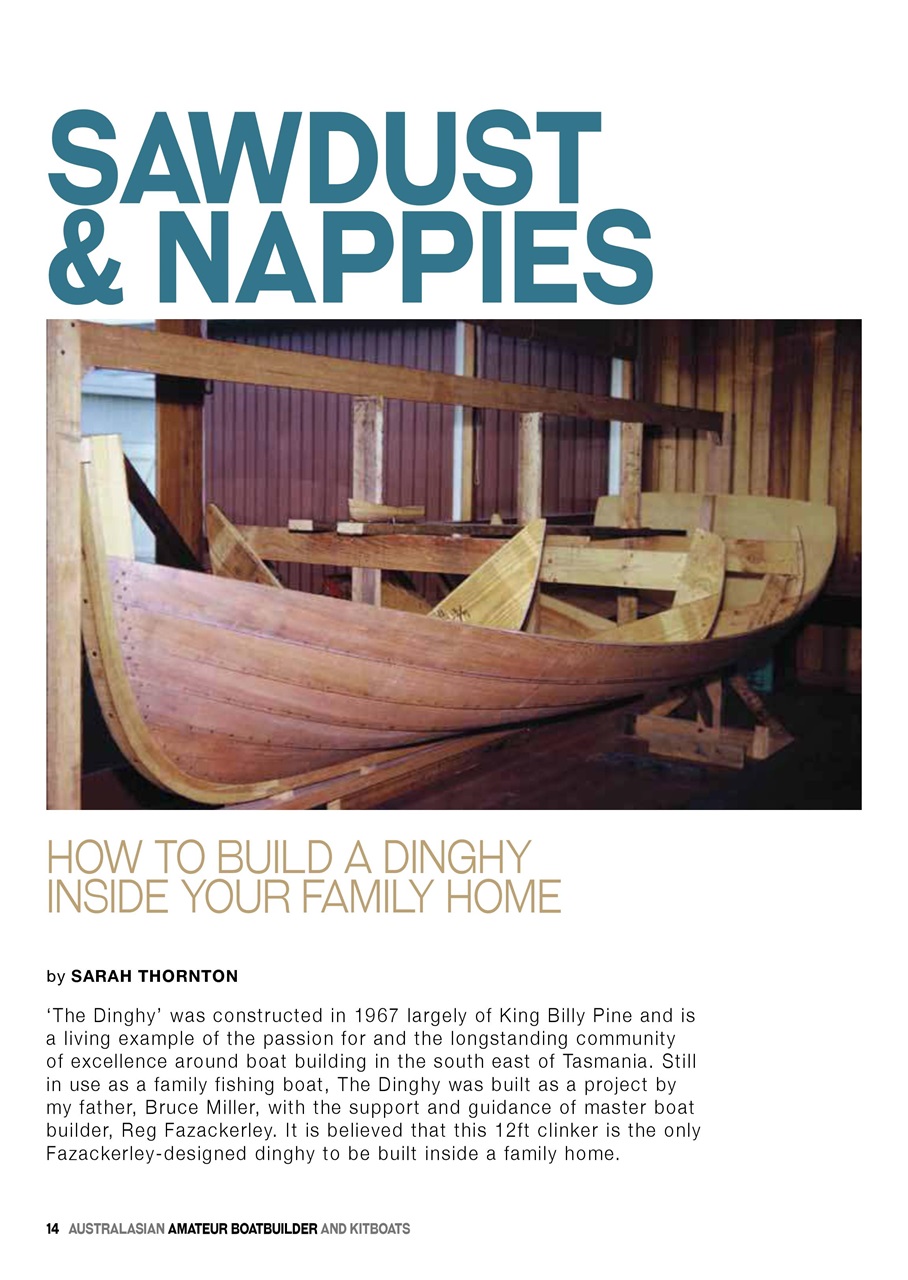 Australian Amateur Boat Builder Preview Pages