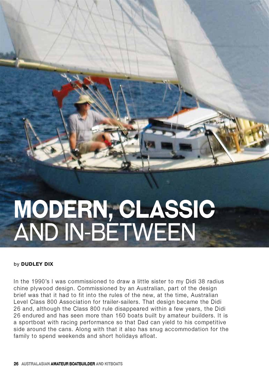 Australian Amateur Boat Builder Preview Pages