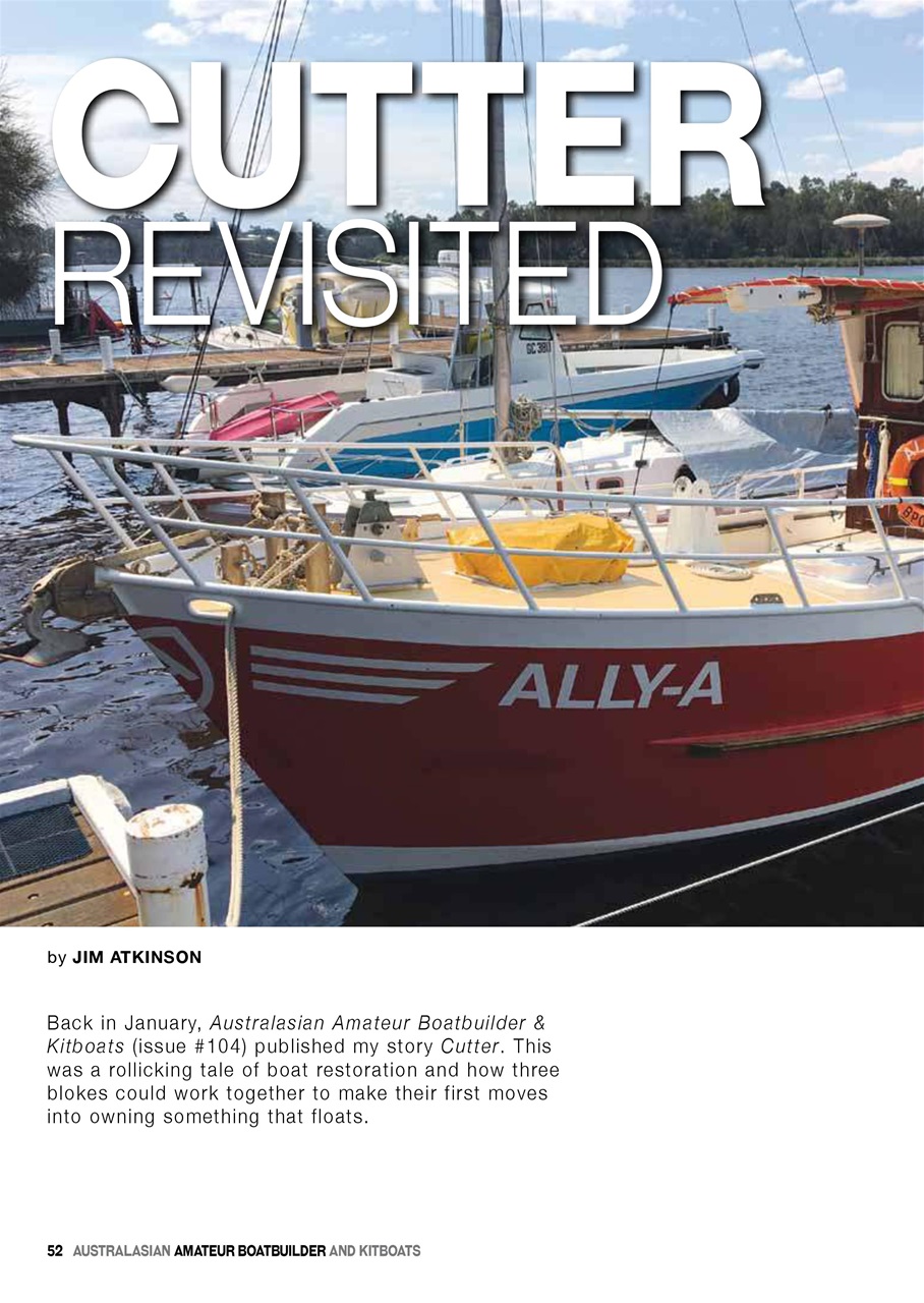 Australian Amateur Boat Builder Preview Pages