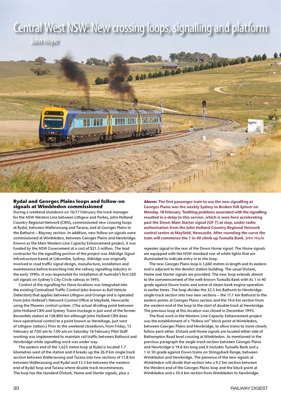 Railway Digest Preview Pages