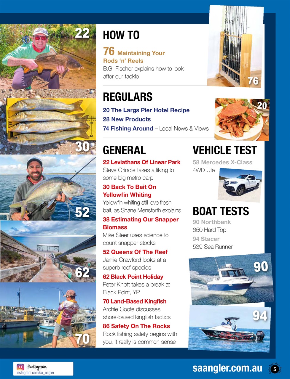 South Australian Angler Preview Pages