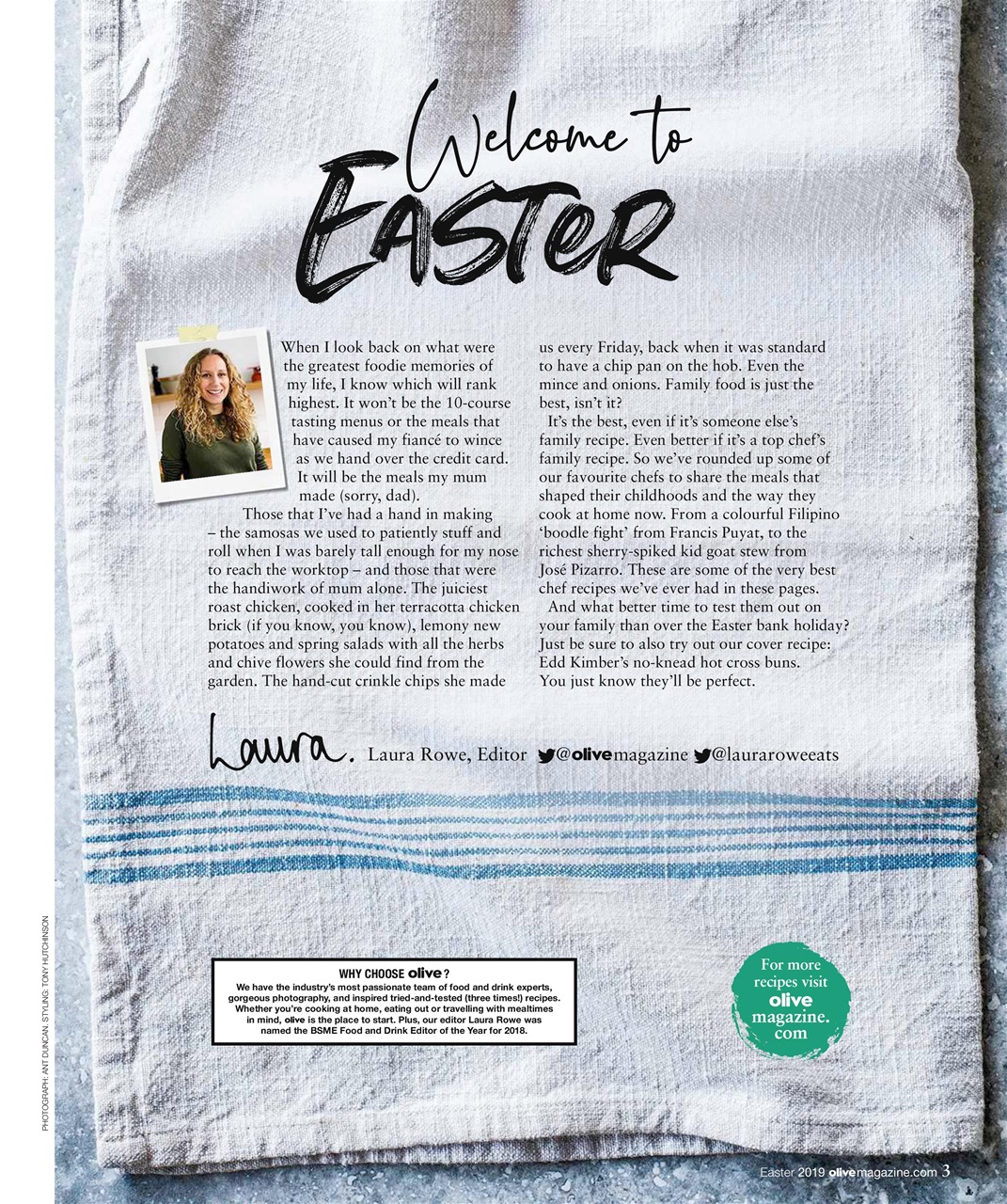 Olive Magazine Preview Pages