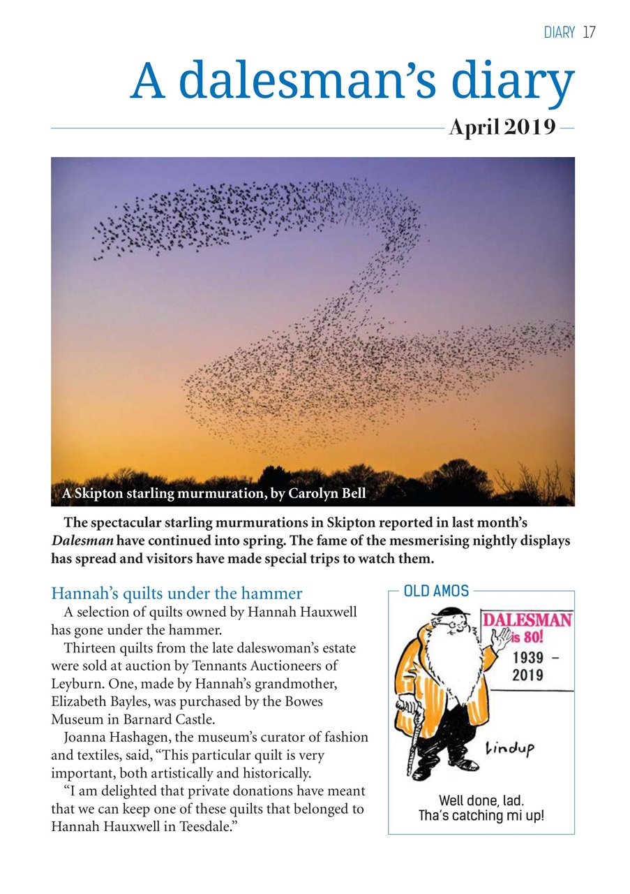 The Yorkshire Dalesman Preview Pages