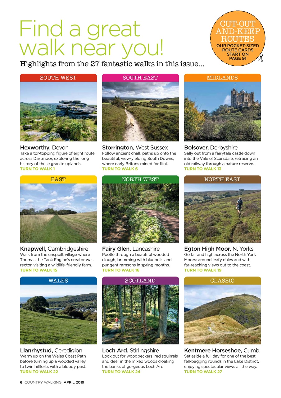 Country Walking Preview Pages
