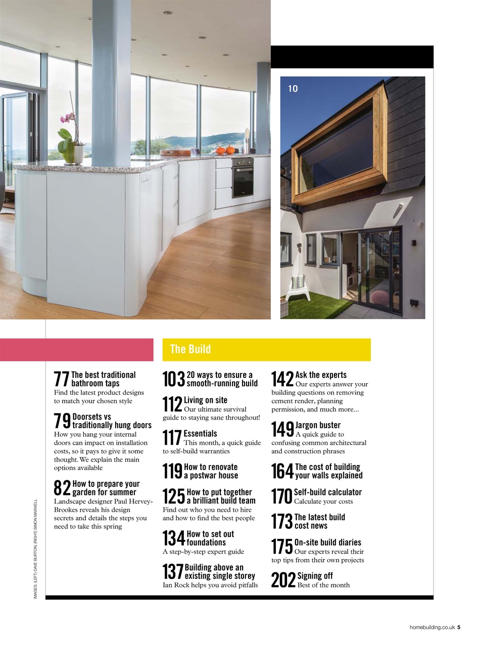 Homebuilding & Renovating Magazine Preview Pages