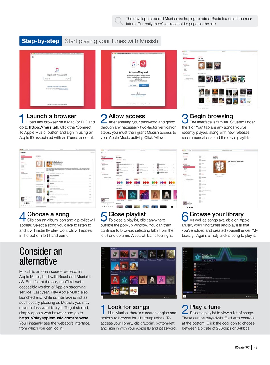 iCreate Preview Pages