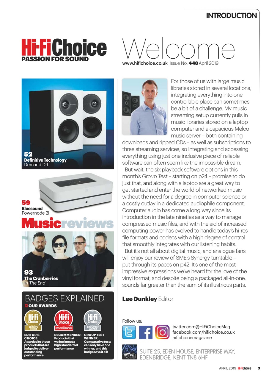Hi-Fi Choice Preview Pages