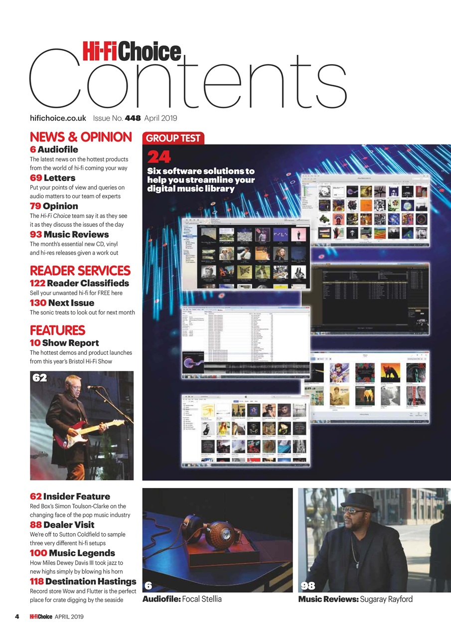 Hi-Fi Choice Preview Pages