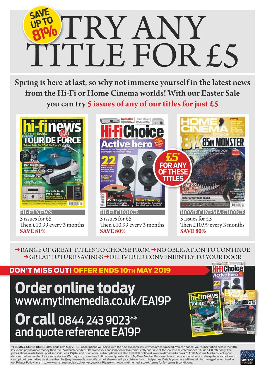 Hi-Fi Choice Preview Pages