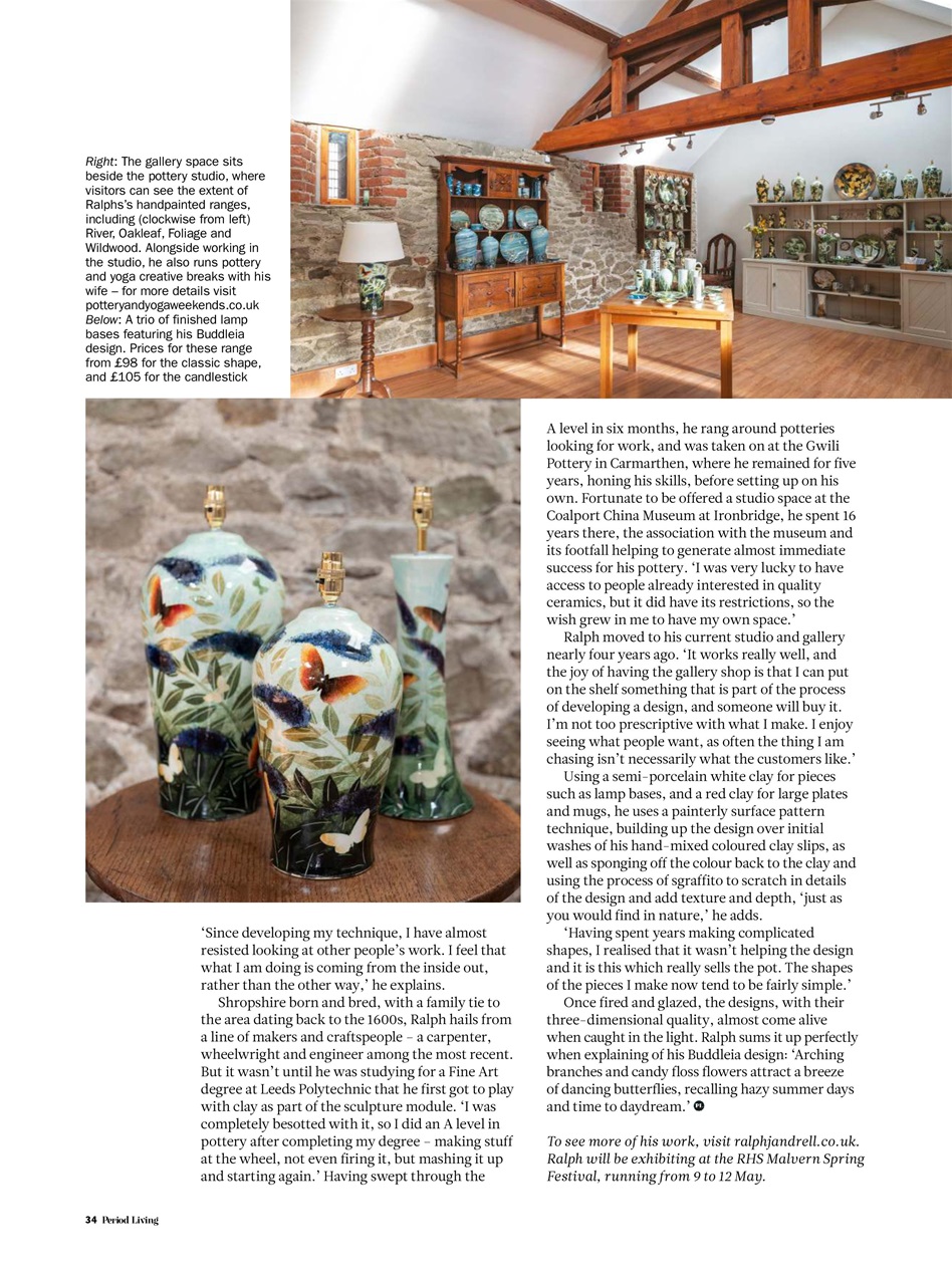 Period Living Magazine Preview Pages