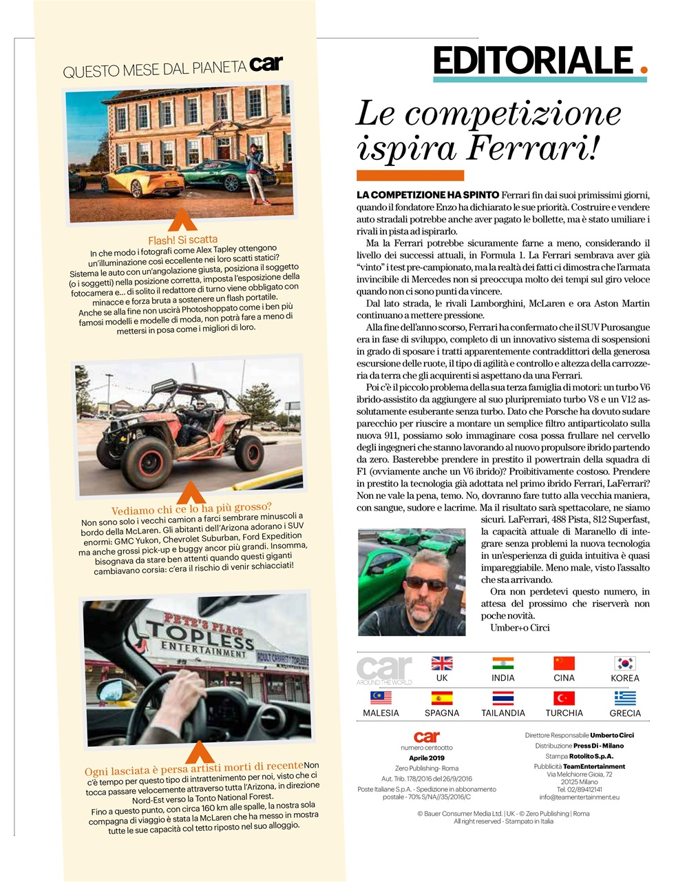 CAR magazine Italia Preview Pages