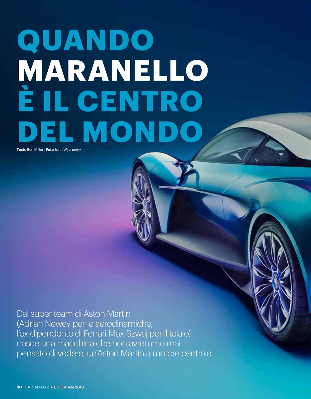 CAR magazine Italia Preview Pages