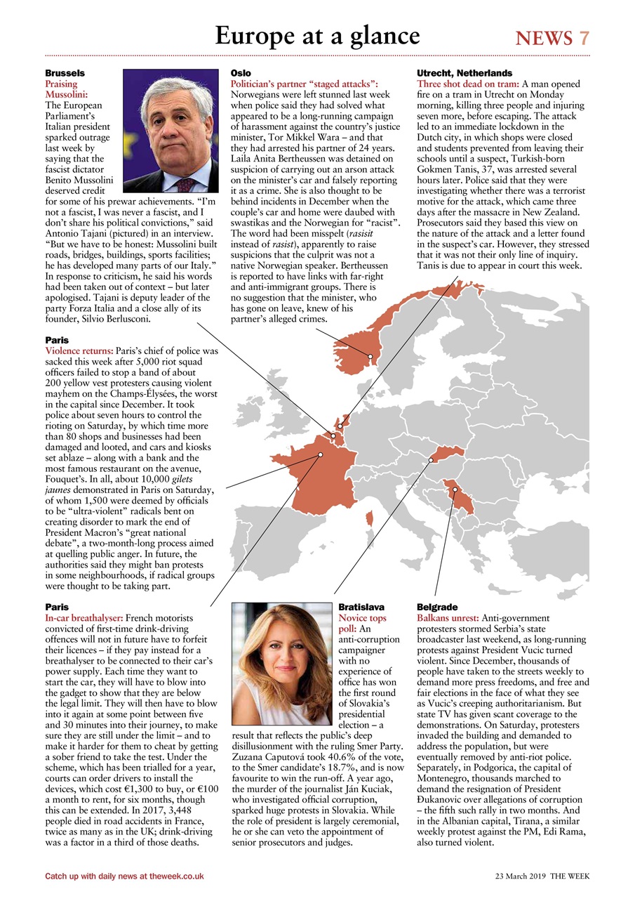 The Week Preview Pages