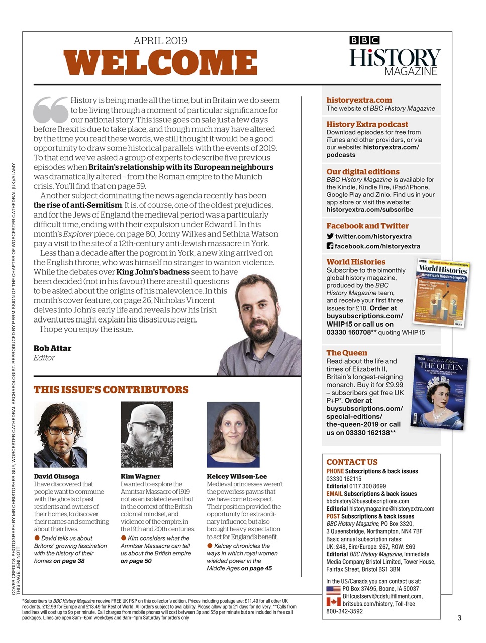 History Extra Magazine Preview Pages