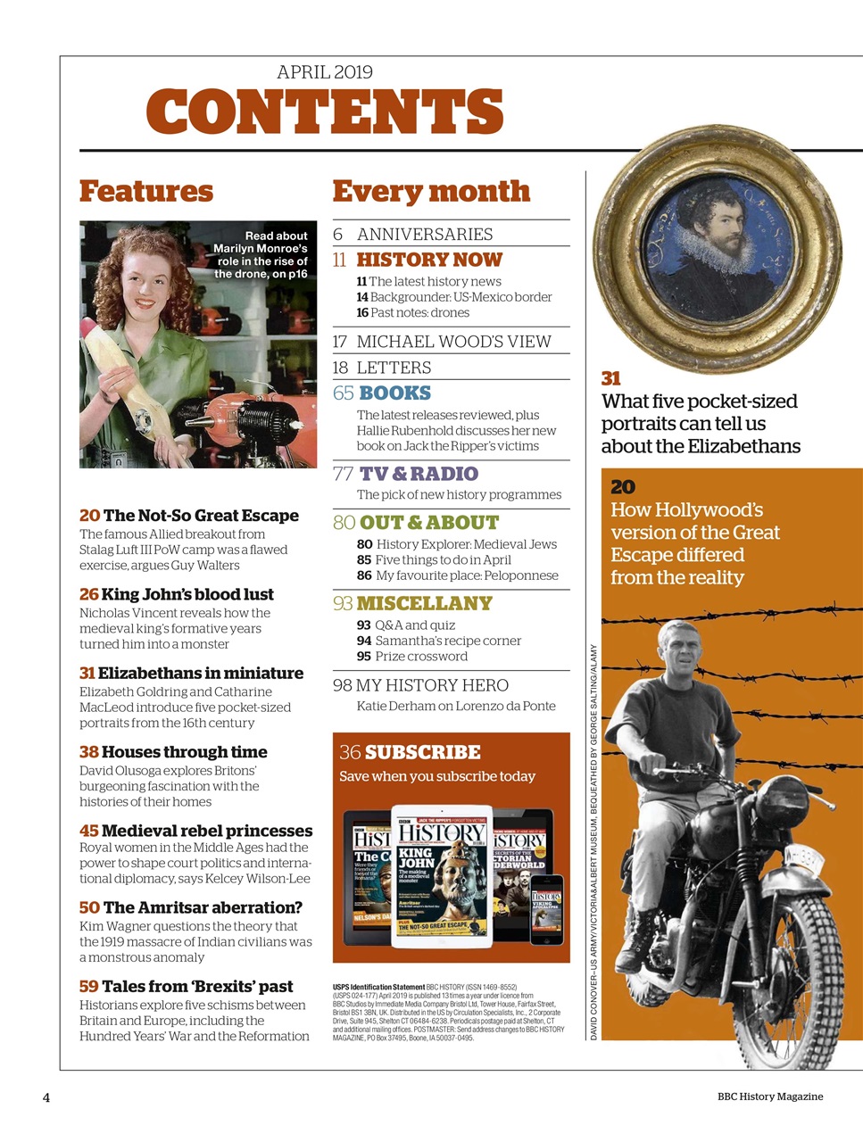 History Extra Magazine Preview Pages