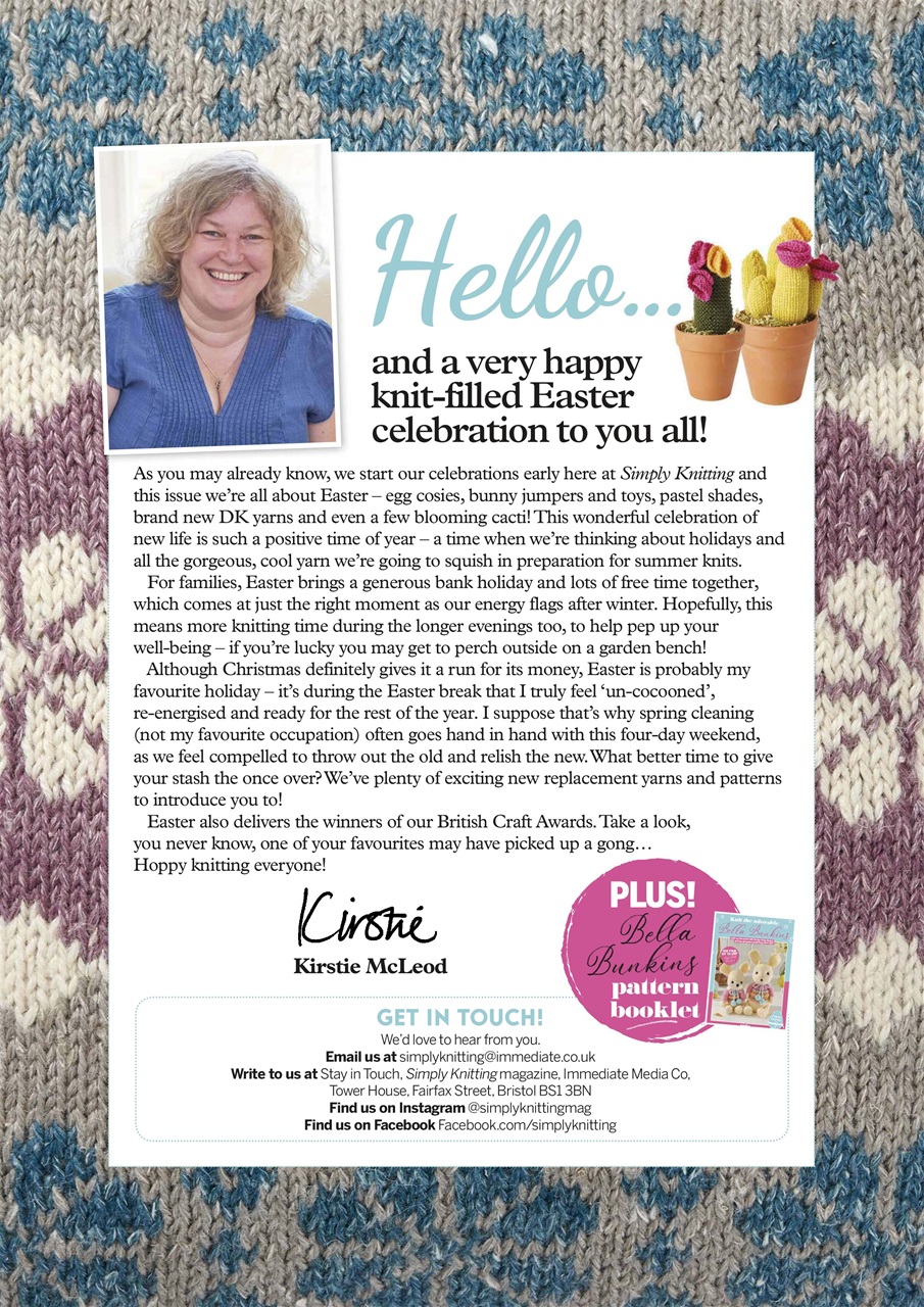 Simply Knitting Preview Pages