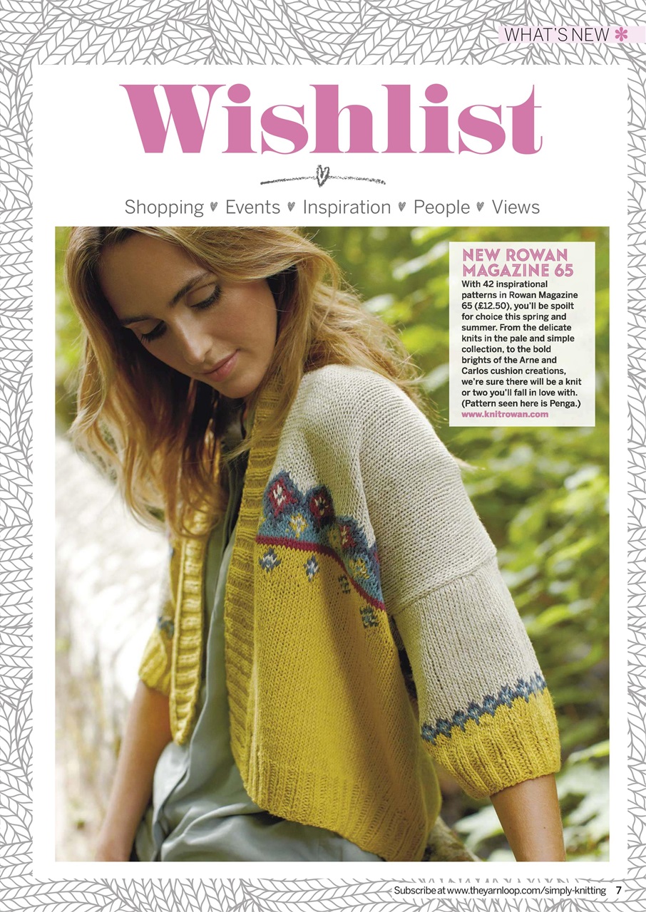 Simply Knitting Preview Pages