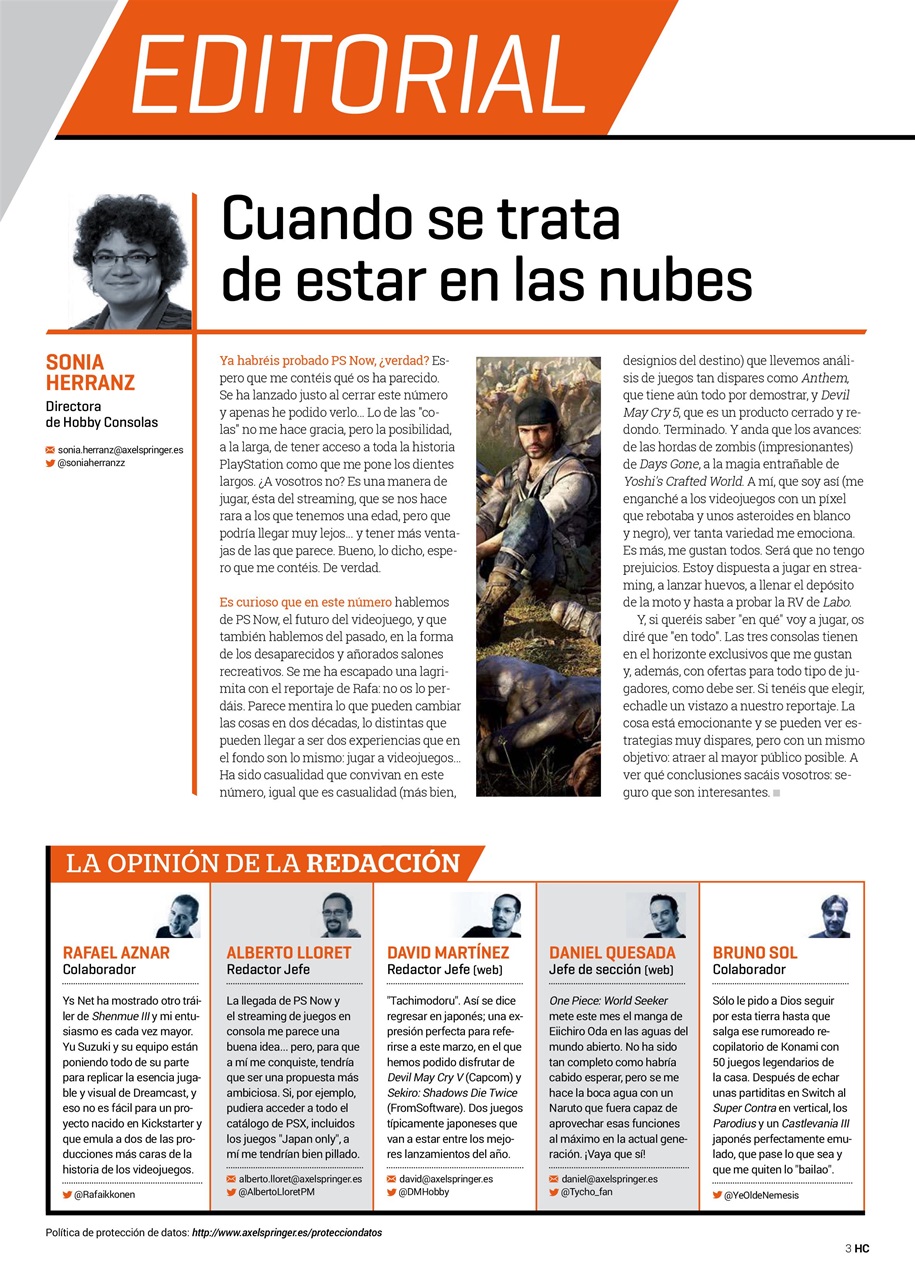 Hobby Consolas Preview Pages