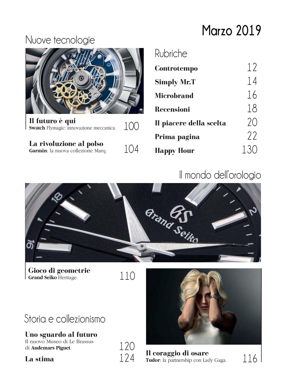 L'Orologio Preview Pages
