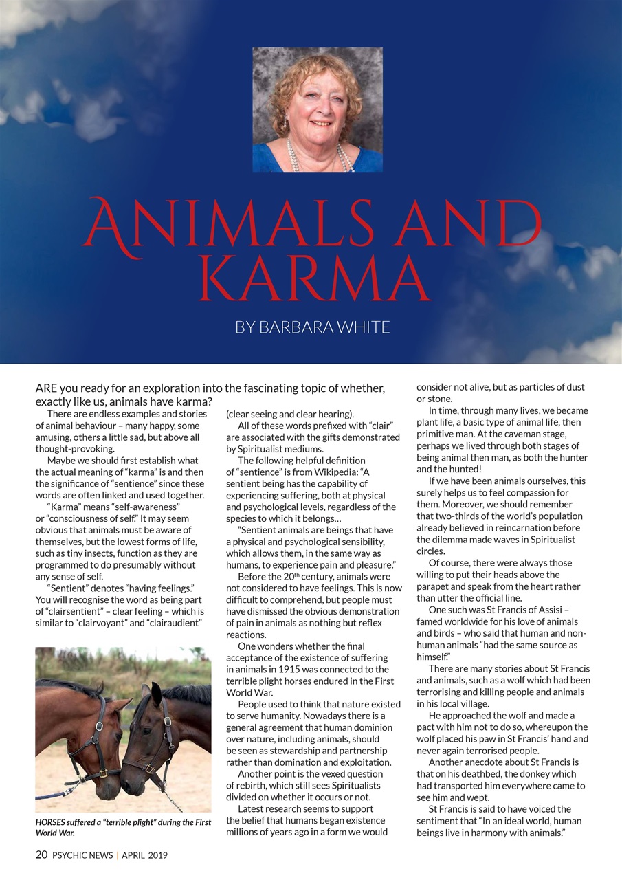 Psychic News Preview Pages