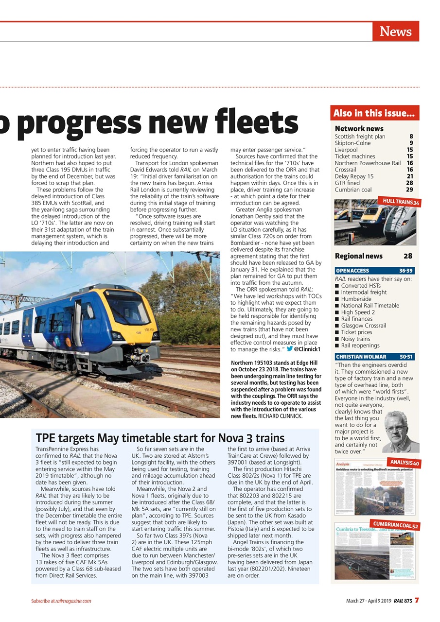 Rail Preview Pages