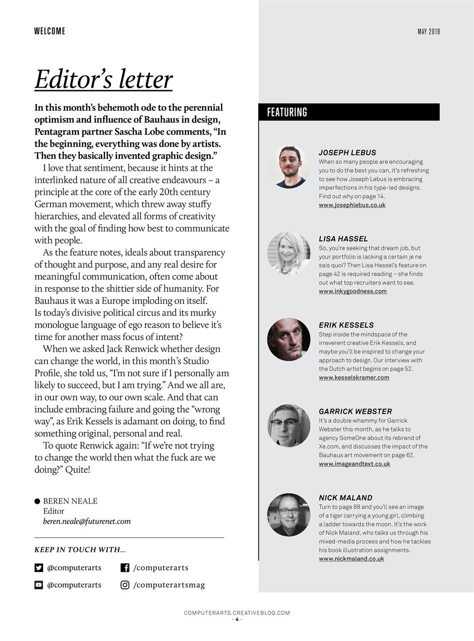 Computer Arts Preview Pages