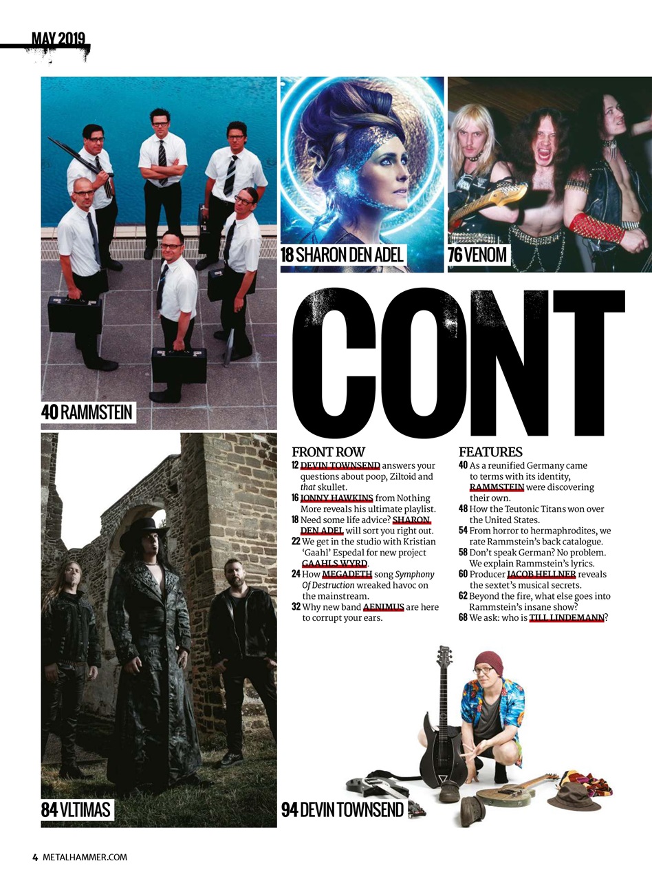 Metal Hammer Preview Pages