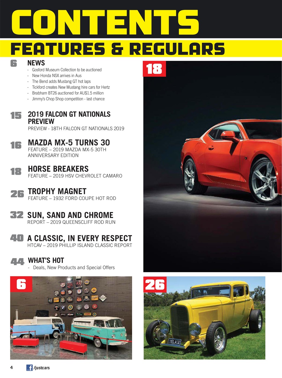JUST CARS Preview Pages