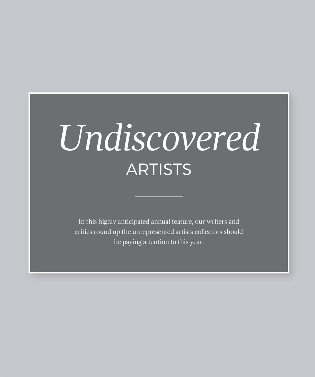 Art Collector Preview Pages