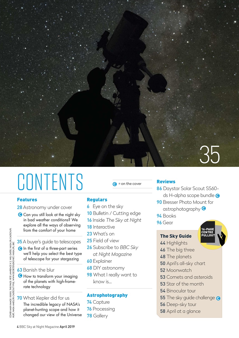 BBC Sky at Night Magazine Preview Pages