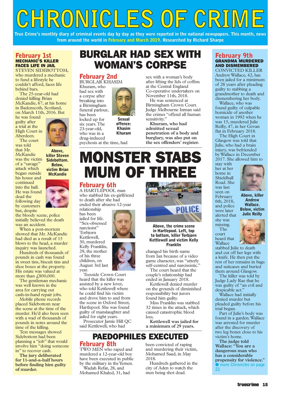 True Crime Preview Pages