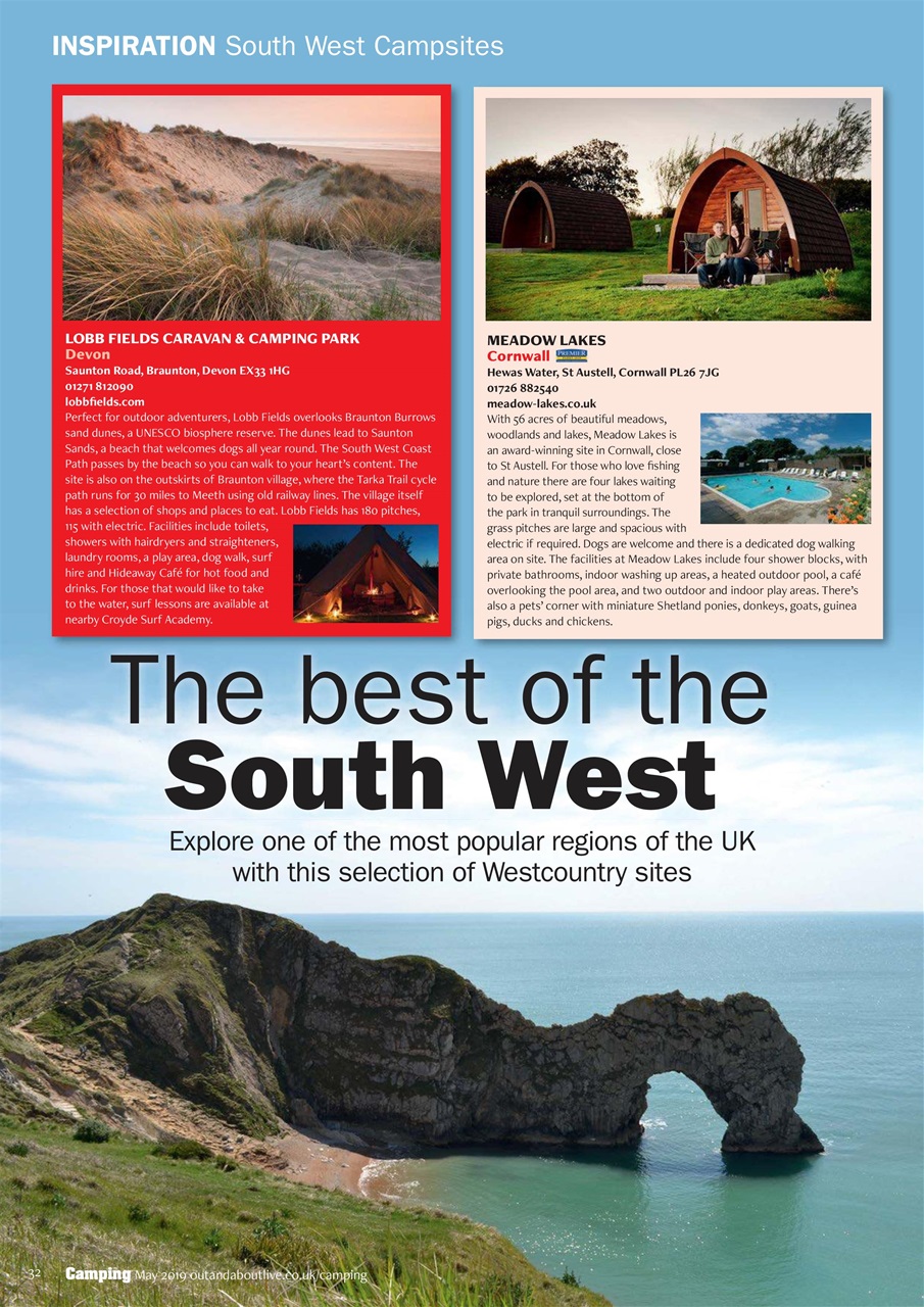 Camping Preview Pages