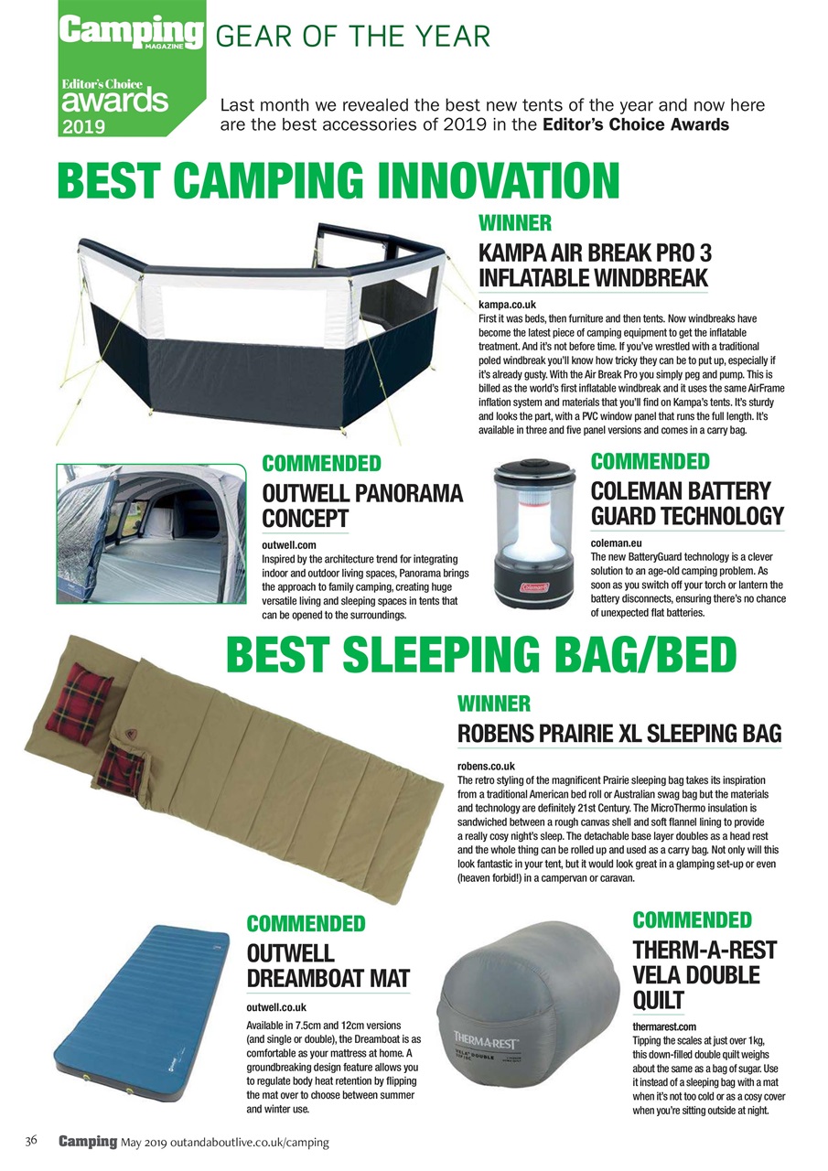 Camping Preview Pages