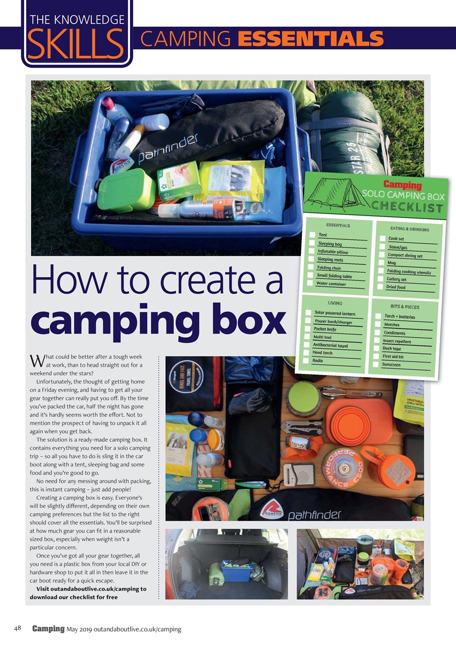 Camping Preview Pages