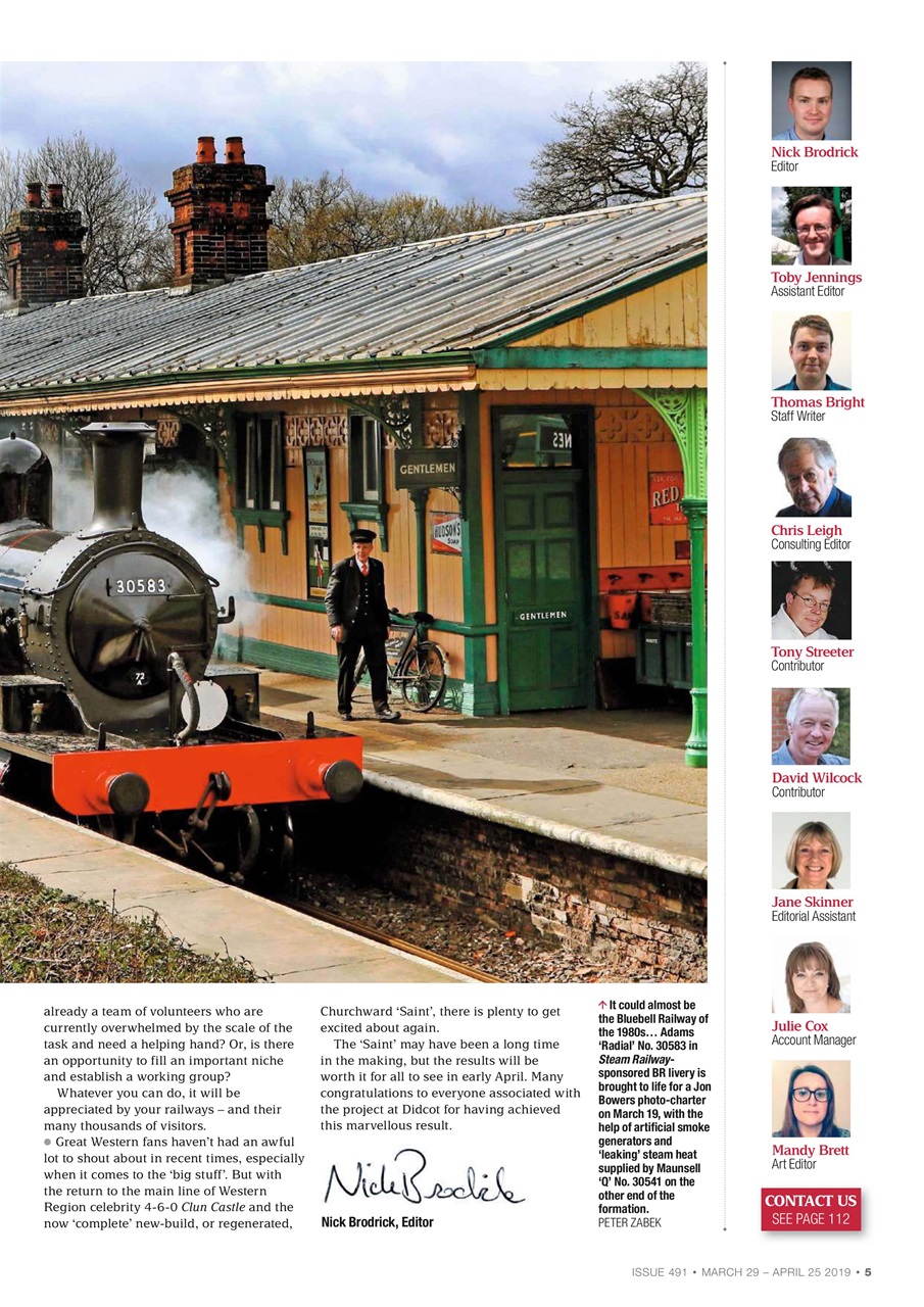 Steam Railway Preview Pages