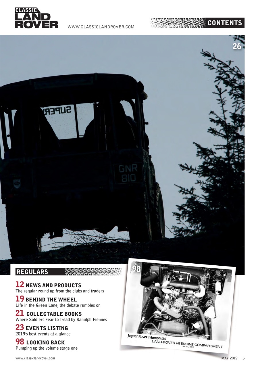 Classic Land Rover Magazine Preview Pages