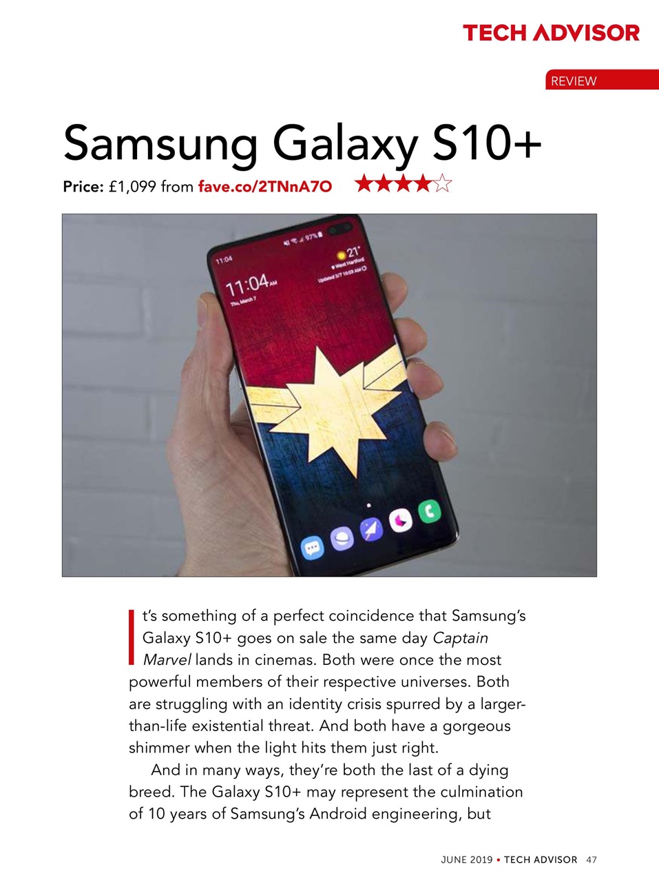 Tech Advisor Preview Pages