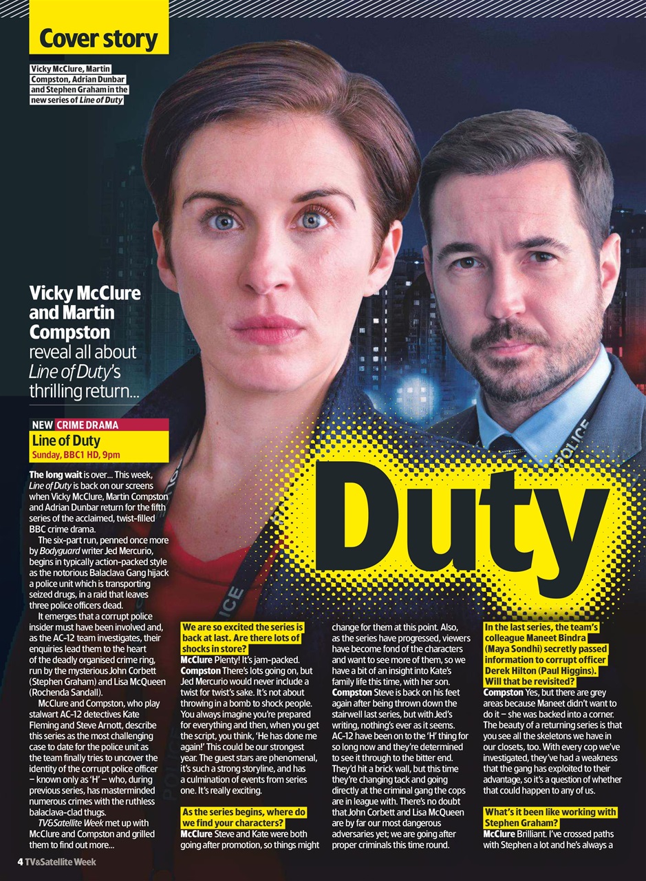 TV & Satellite Week Preview Pages