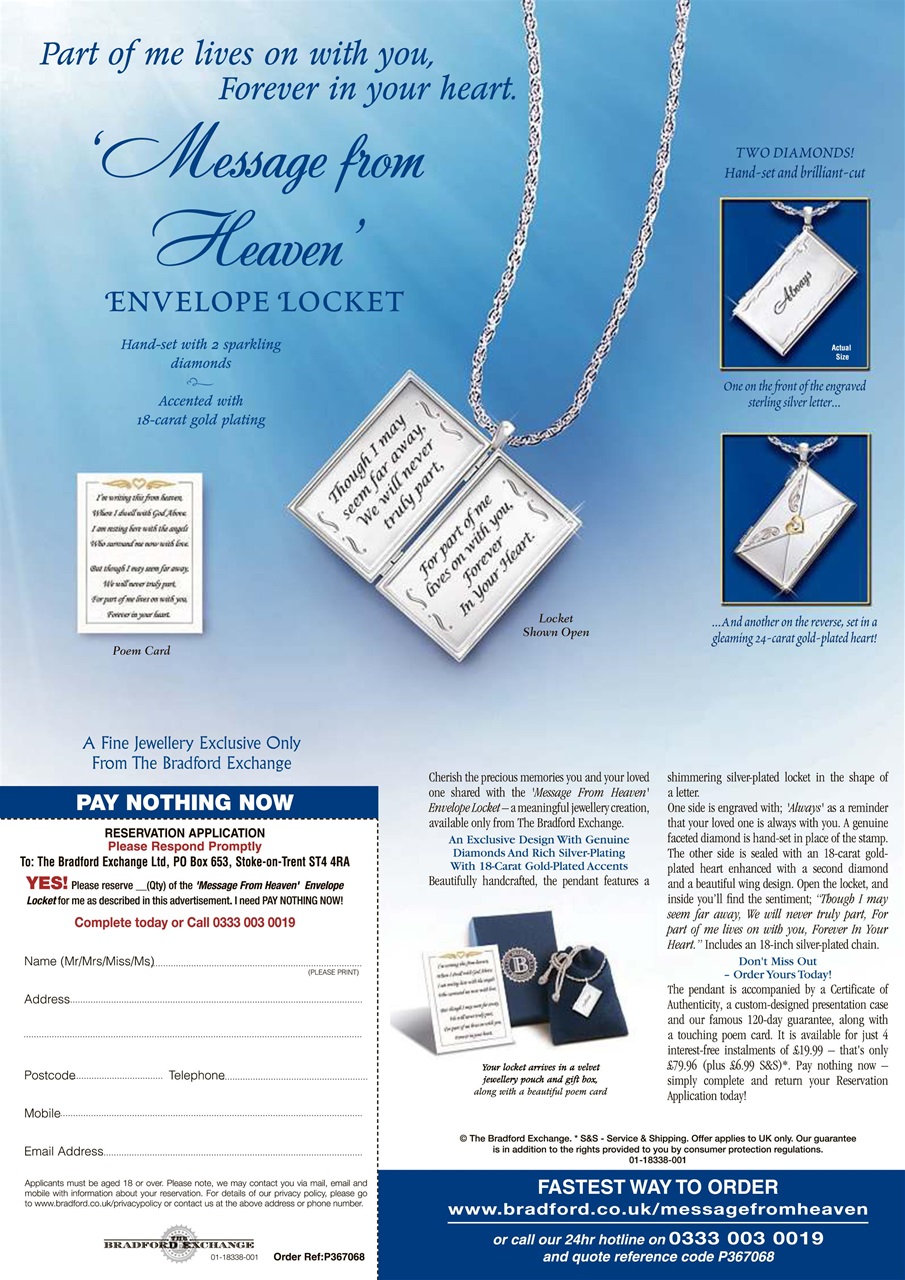 My Weekly Preview Pages