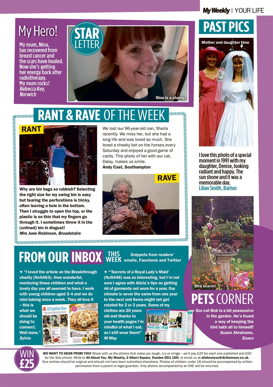 My Weekly Preview Pages