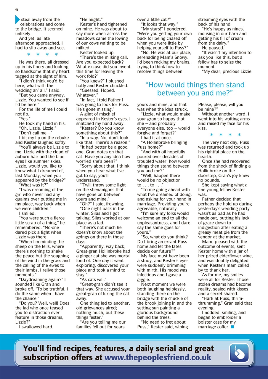 The People’s Friend Preview Pages