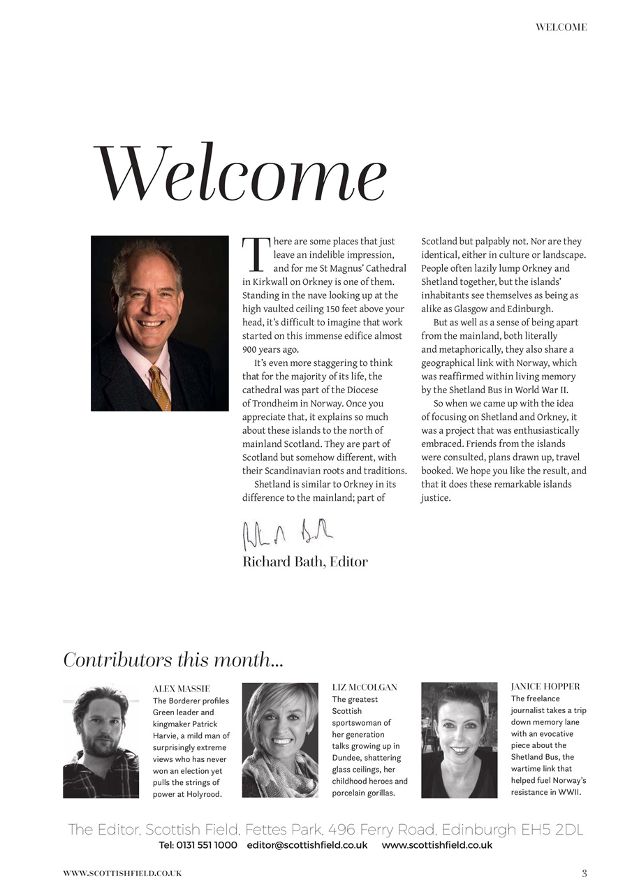 Scottish Field Preview Pages